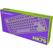 Клавіатура HATOR Hellyberry HK75 White-Violet