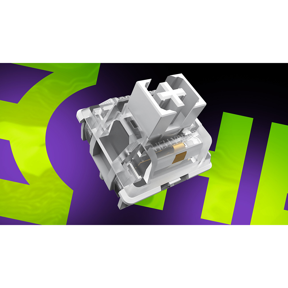 Замовити Клавіатура HATOR Hellyberry HK60 Wireless White-Violet