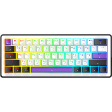 Клавіатура HATOR Hellyberry HK60 Wireless White-Violet