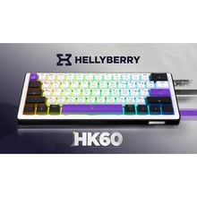 Клавіатура HATOR Hellyberry HK60 White-Violet