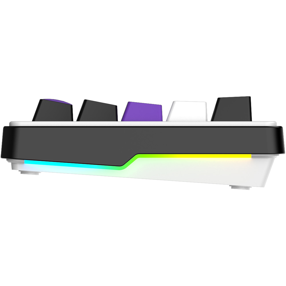 Зовнішній вигляд Клавіатура HATOR Hellyberry HK60 White-Violet