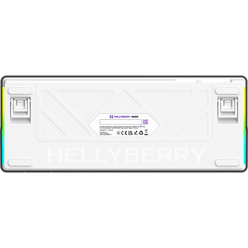 Клавіатура HATOR Hellyberry HK60 White-Violet Комплектація клавіатура