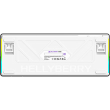 Клавіатура HATOR Hellyberry HK60 White-Violet