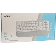 Клавіатура A4TECH FK20 White