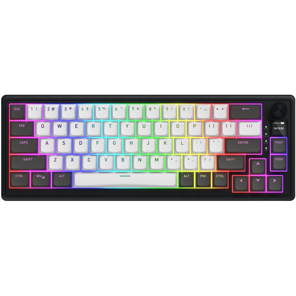 Клавіатура HATOR Skyfall 65 PRO wireless US Grey-Black (HTK4160)