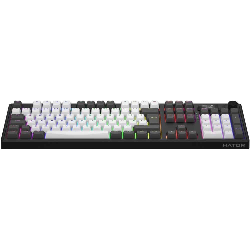 Клавіатура HATOR Skyfall 100 PRO бездротовий UK-ISO Grey-Black (HTK4100) Комплектація клавіатура