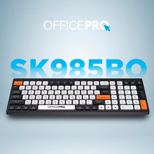 Клавіатура OFFICEPRO SK985BO Black