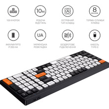 Клавіатура OFFICEPRO SK985BO Black