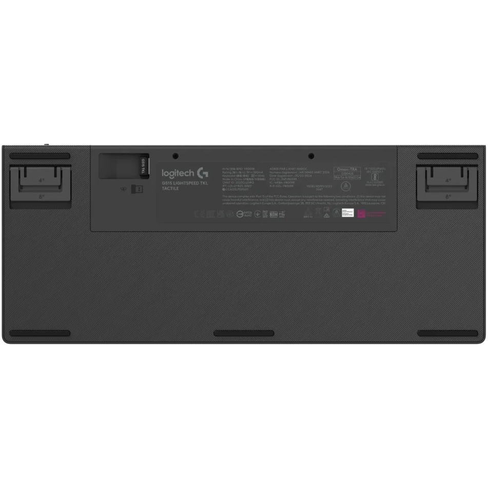 Клавиатура LOGITECH G515 LIGHTSPEED TKL Wireless Gaming Keyboard Black (920-014075) Конструкция механическая