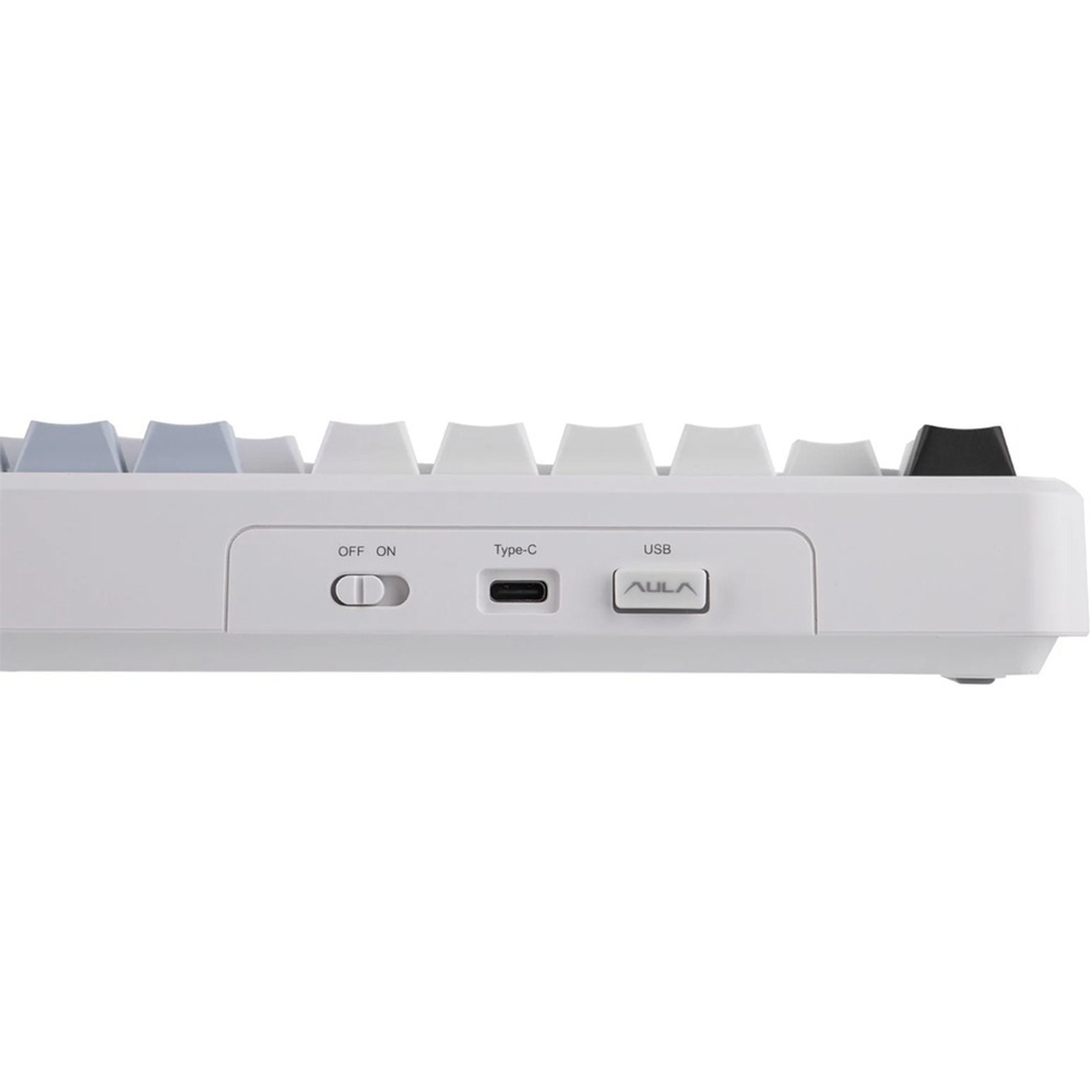 Покупка Клавиатура AULA F108 Pro EN/UA White (6978080501318)
