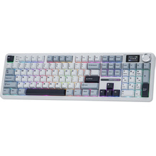Клавиатура AULA F108 Pro EN/UA White (6978080501318)