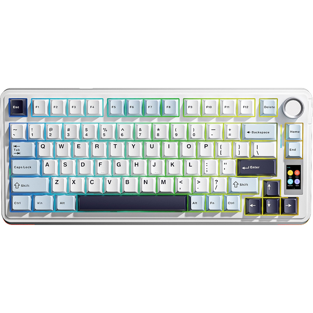 Клавиатура AULA S75Pro EN/UA White (6978080502148)