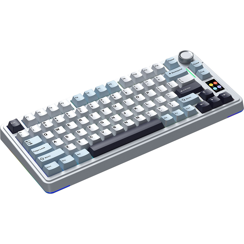 Клавиатура AULA S75Pro EN/UA White (6978080502148) Конструкция механическая