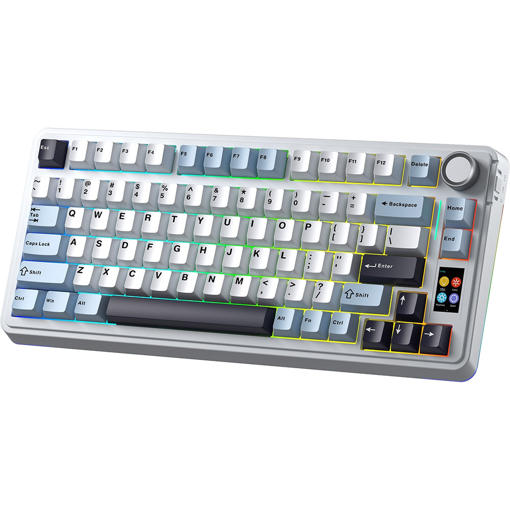 Клавиатура AULA S75Pro EN/UA White (6978080502148) Класс игровая