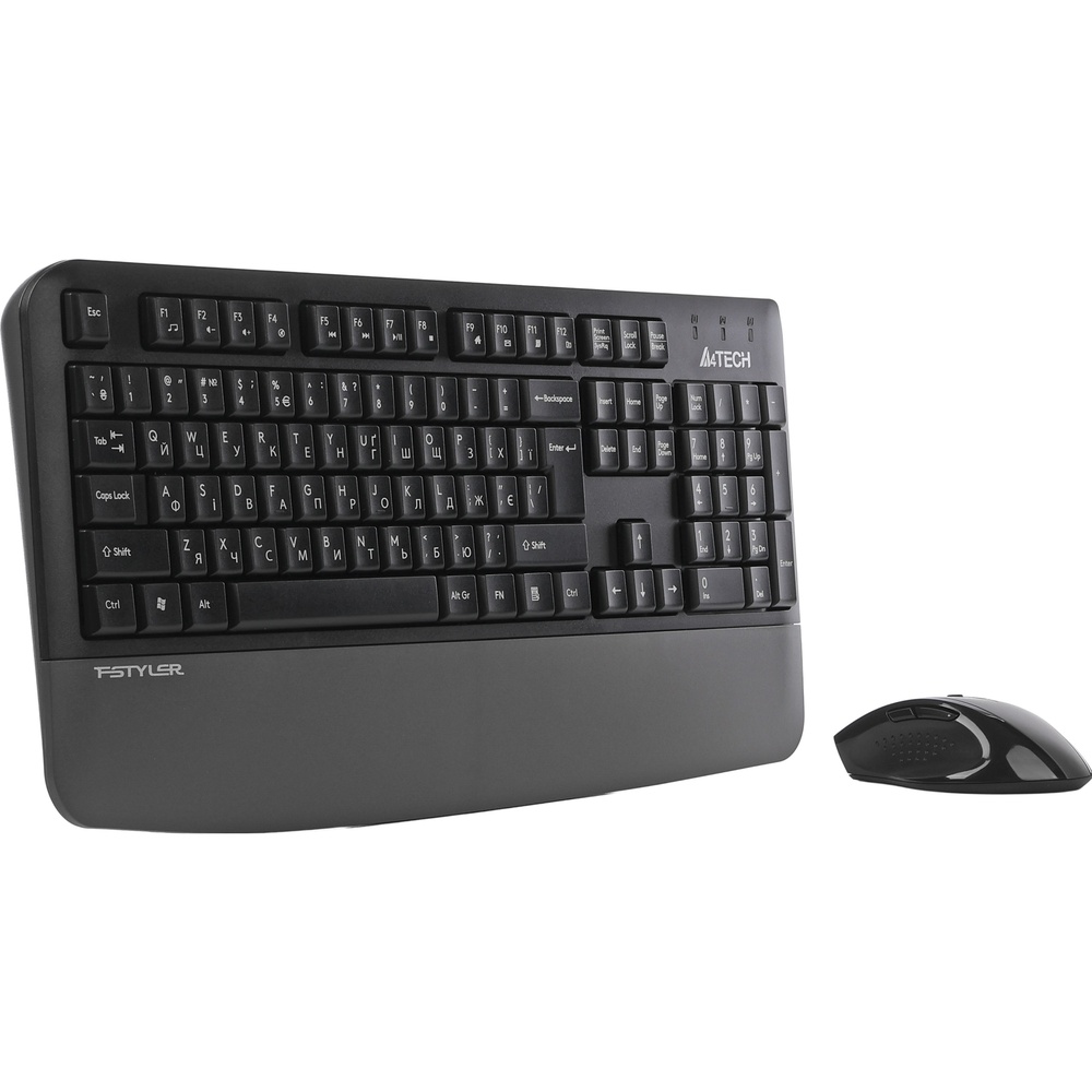 Комплект A4TECH FG2500S Plus (Grey) Комплектація клавіатура+миша