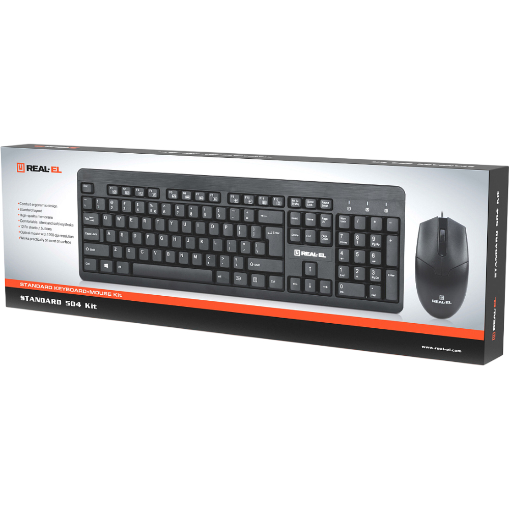 Изображение Комплект REAL EL Standard 504 Kit Black (EL123100037)