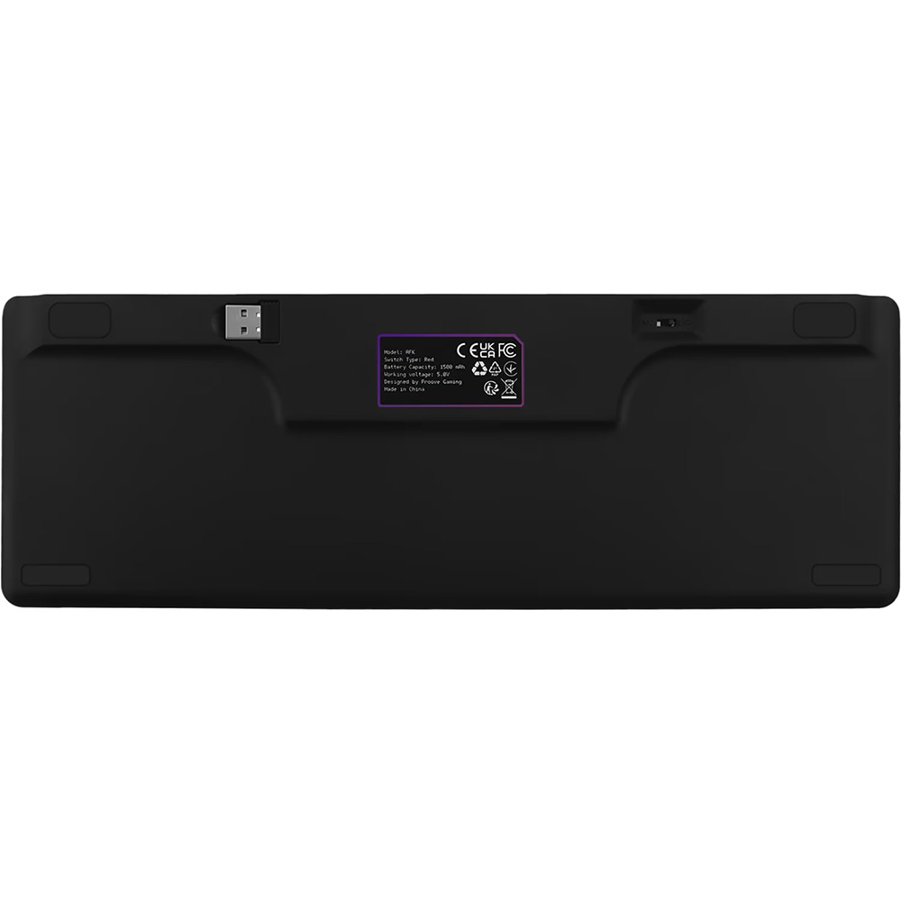 Клавіатура PROOVE GAMING AFK Ukraine Layout black (WKAFK1022001) Клас ігрова
