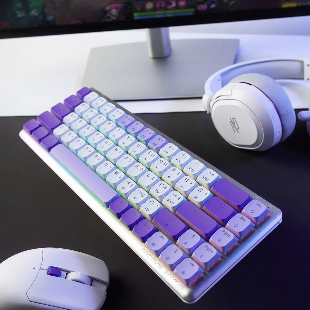 Покупка Клавіатура PROOVE GAMING AFK Ukraine Layout white (WKAFK1022002)