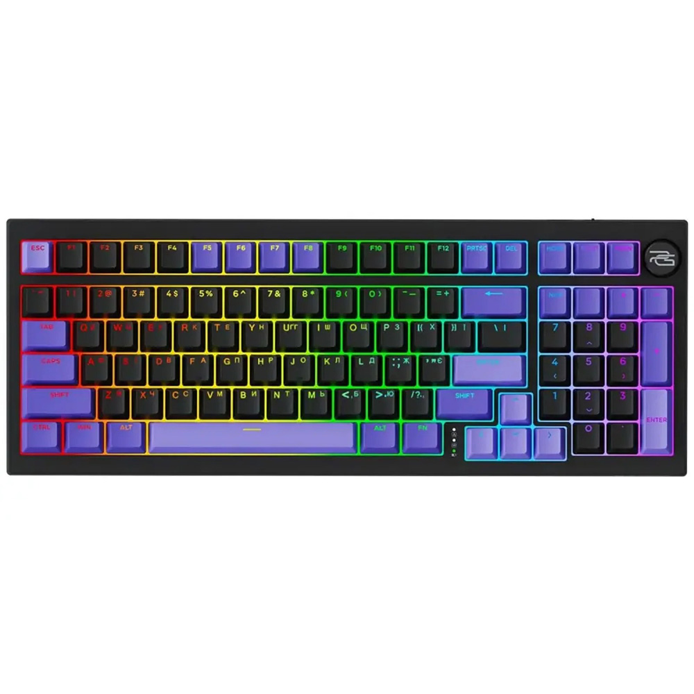 Клавіатура PROOVE GAMING Slicker Pro Ukraine Layout black/purple (WKSLP0022416)