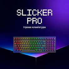 Клавіатура PROOVE GAMING Slicker Pro Ukraine Layout black/purple (WKSLP0022416)