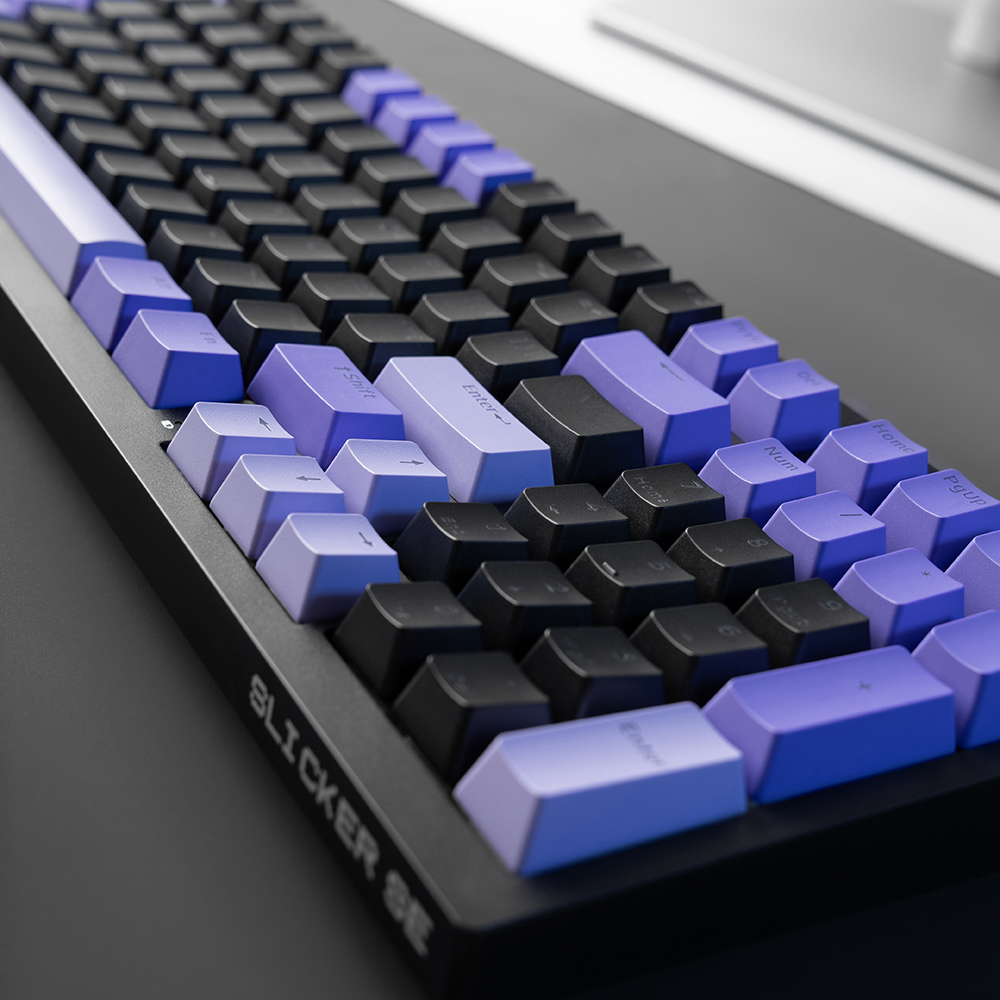 Клавіатура PROOVE GAMING Slicker Special Edition Ukraine Layout black/purple (WKSLSE022401) Підключення комбіноване