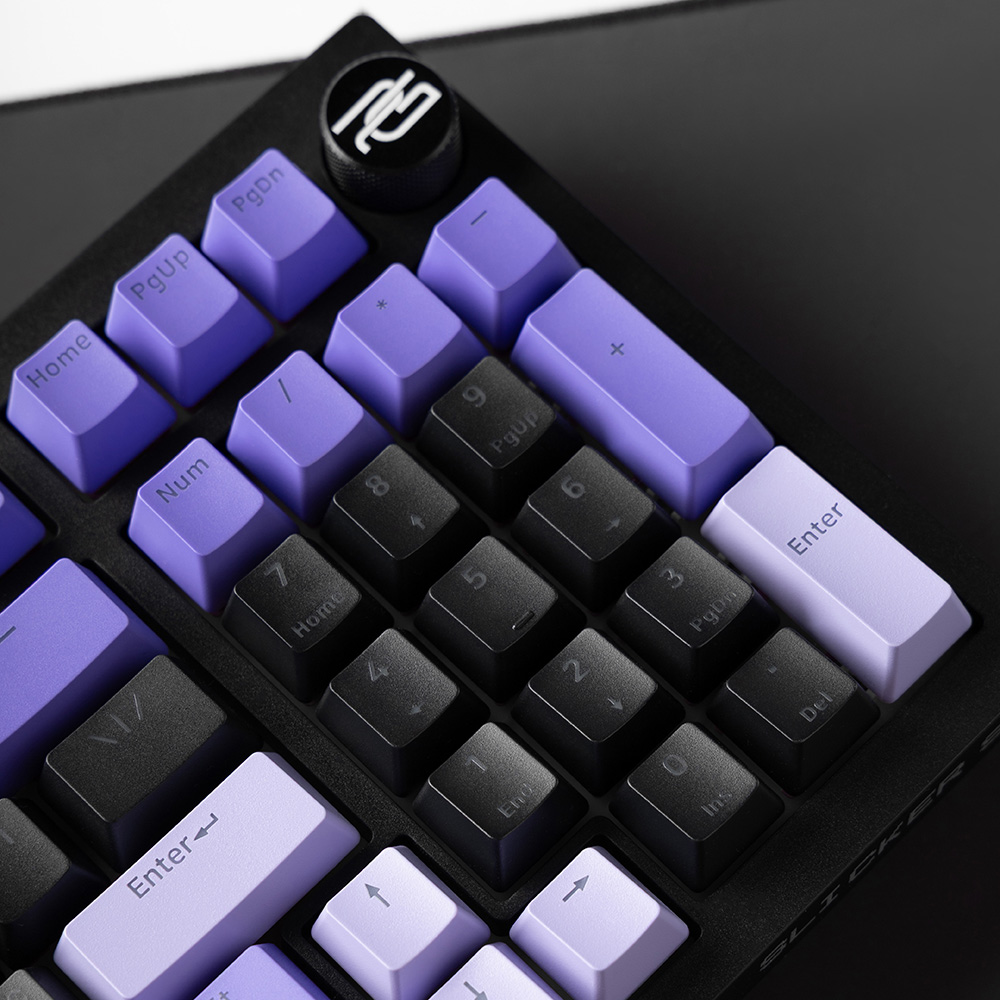 Зовнішній вигляд Клавіатура PROOVE GAMING Slicker Special Edition Ukraine Layout black/purple (WKSLSE022401)