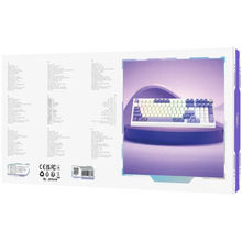 Клавіатура PROOVE GAMING Slicker Special Edition Ukraine Layout white/purple (WKSLSE022416)