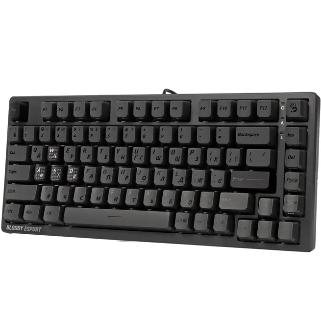 Клавиатура BLOODY MS76 (Iron Grey) Комплектация клавиатура