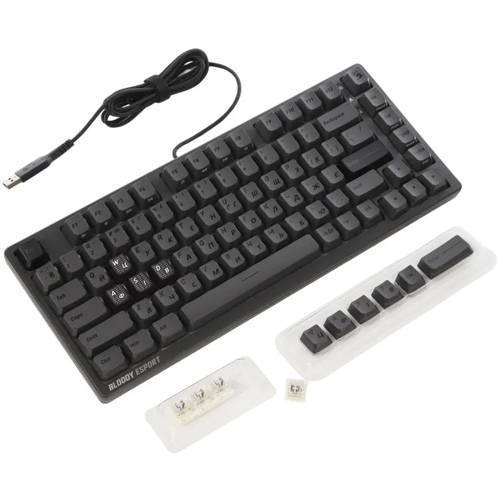 Фото Клавиатура BLOODY MS76 (Iron Grey)