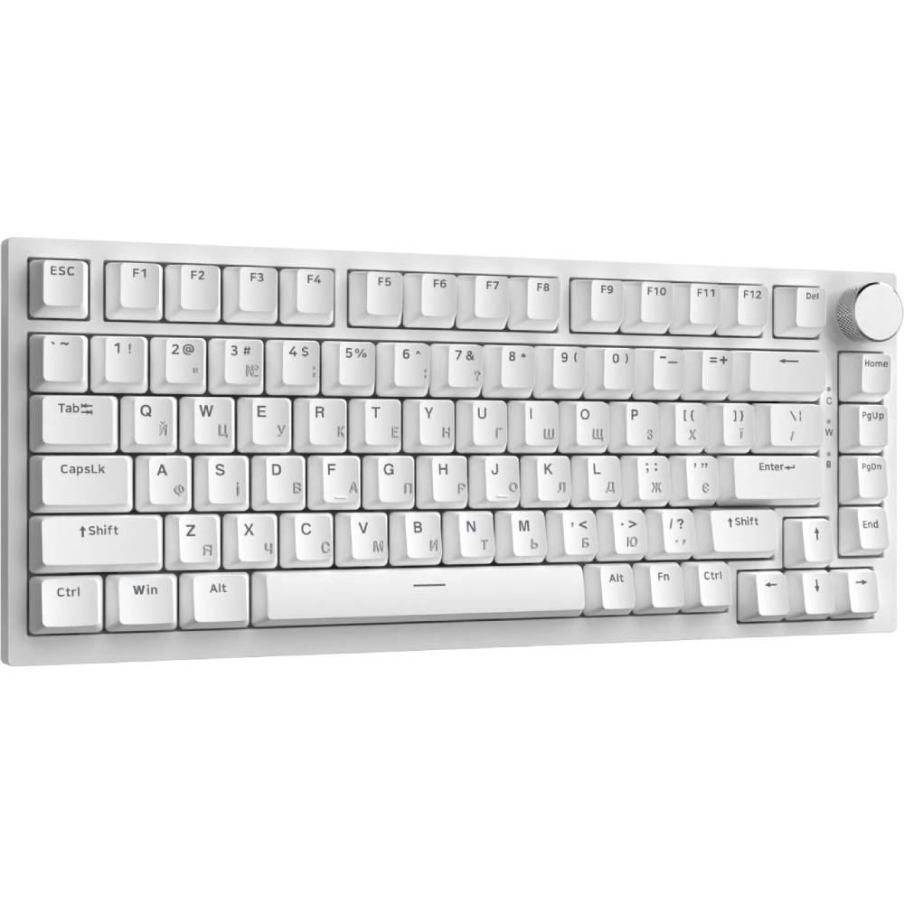 Клавиатура AJAZZ AK820 Red Switch USB-C White (AK820-R-W) ᐉ