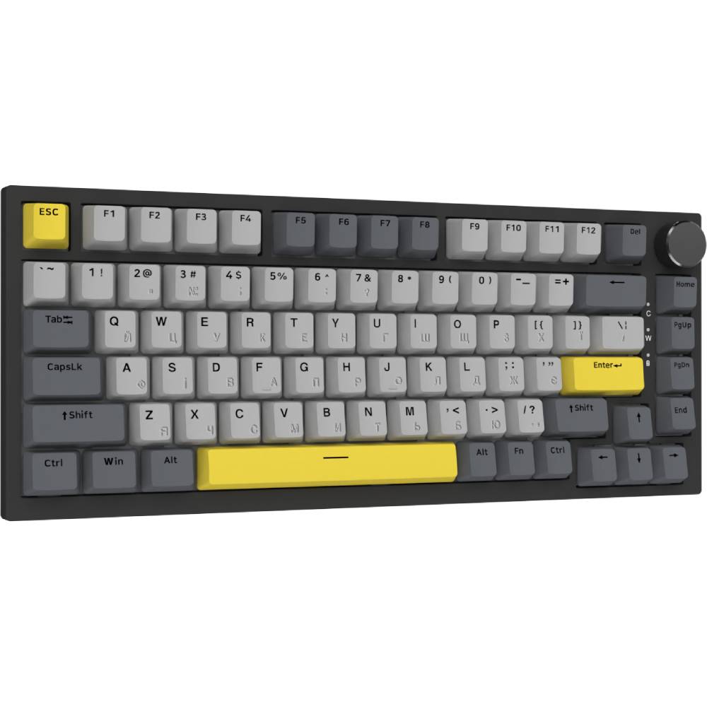 Клавиатура AJAZZ AK820 Sea Salt Switch USB-C Black (AK820-SS-BGY