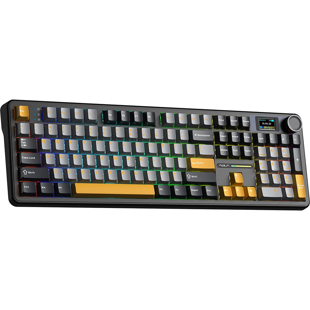Клавиатура AULA F108 Pro Wireless Gasket Keyboard Reaper switch (6978080501295) Класс игровая