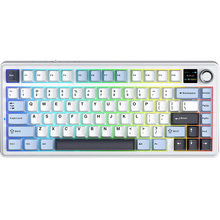 Клавіатура AULA F75 MAX Wireless Gasket Keyboard Reaper switch white (6978080501158)