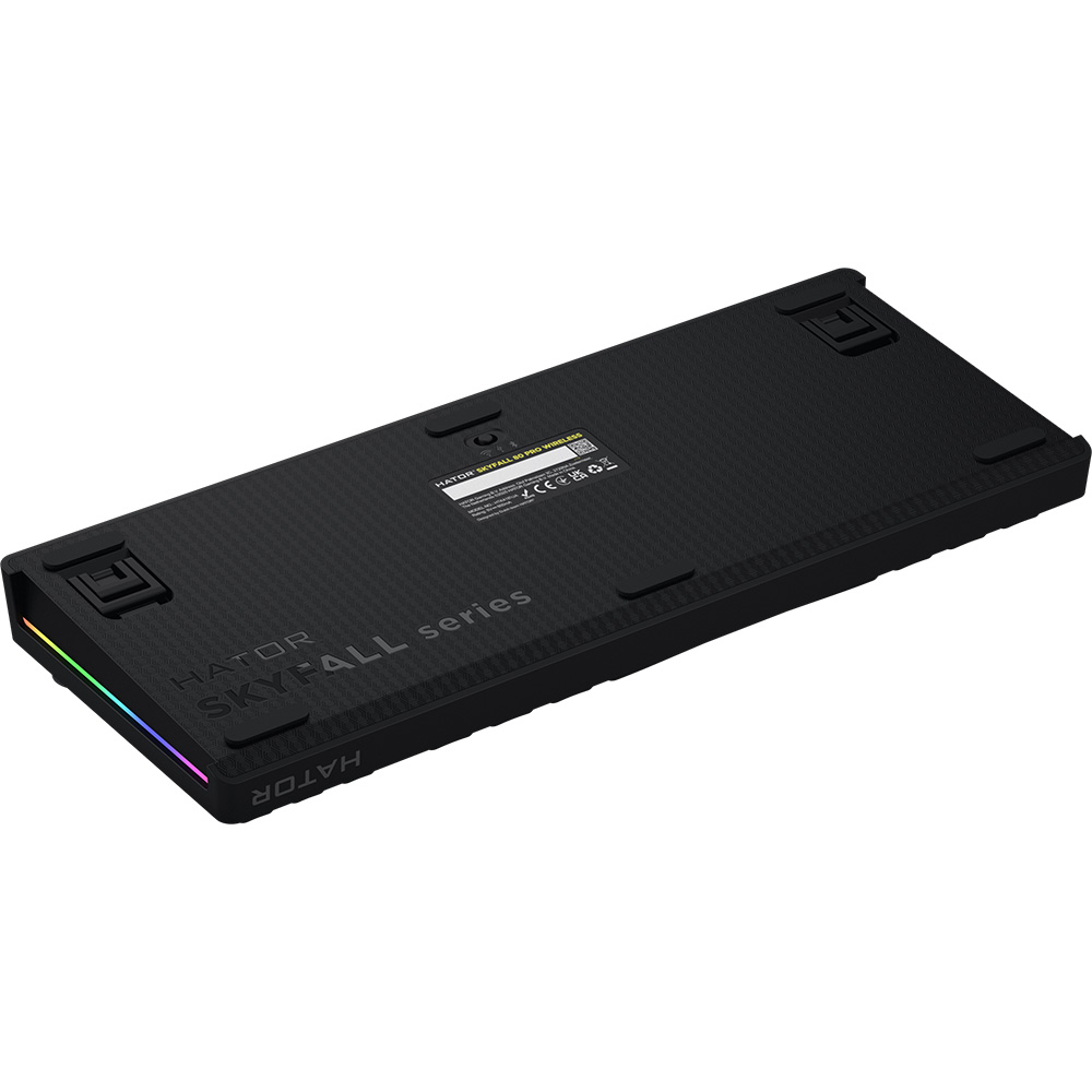 Зовнішній вигляд Клавіатура HATOR Skyfall 80 PRO Wireless Black (HTK4181UA)