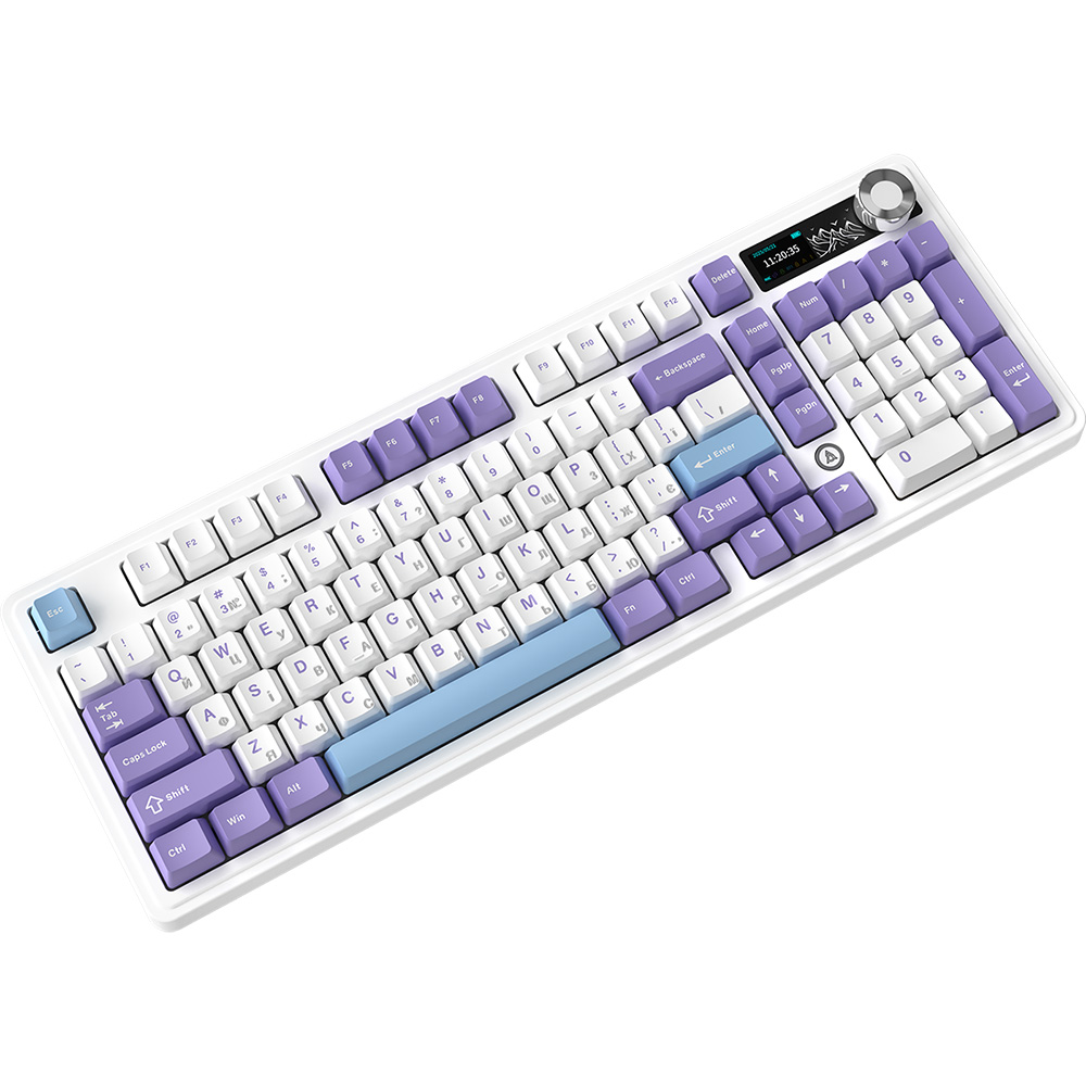 Клавиатура AJAZZ AK980 V2 Maillard Switch Purple/White/Blue (AK980-V2-M-PWB) Класс игровая