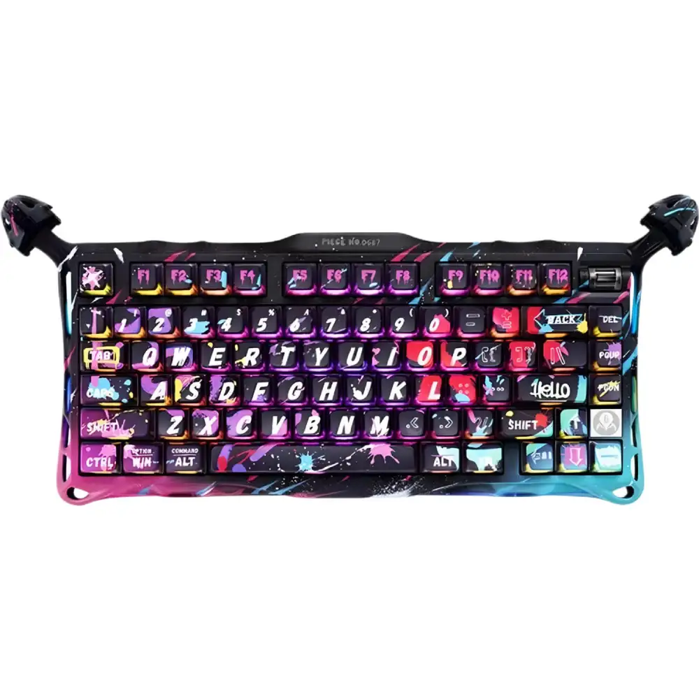 Клавиатура GRAVASTAR Mercury V75 Pro 80keys Magnetic Jade Gaming