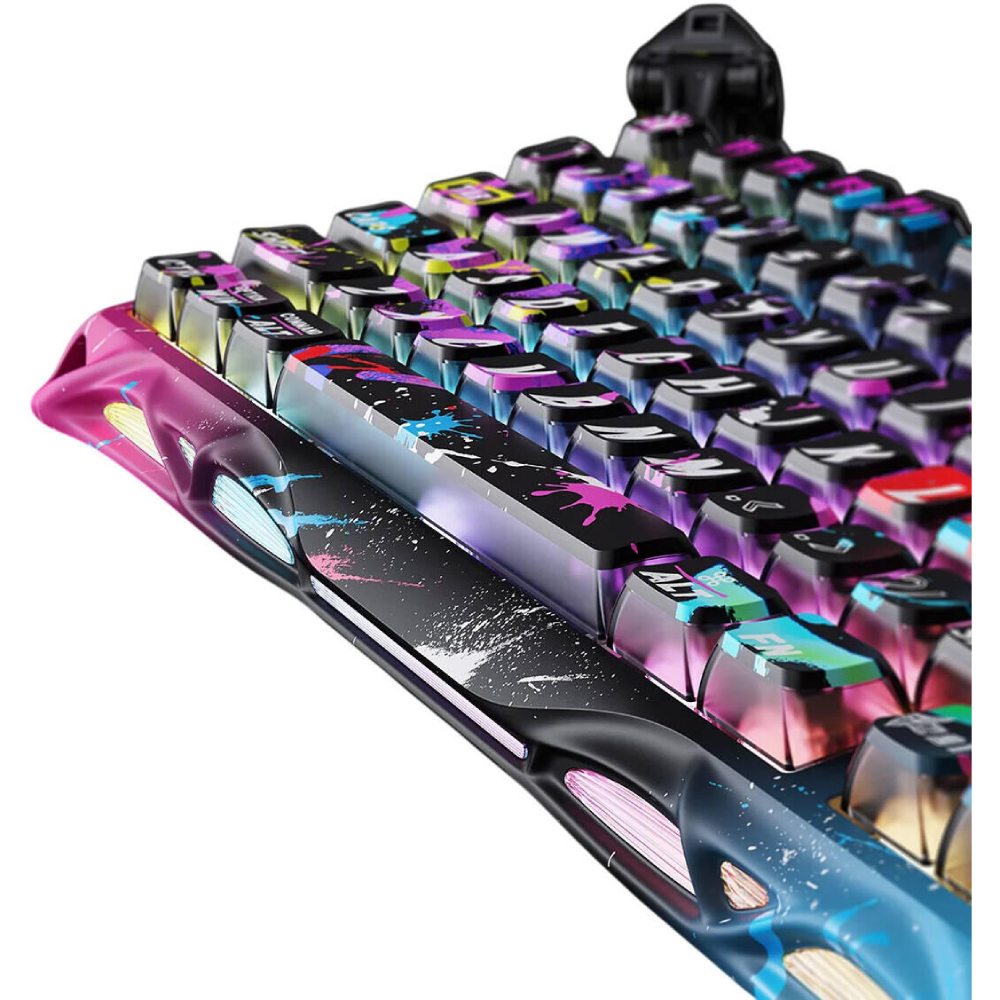 Клавиатура GRAVASTAR Mercury V75 Pro 80keys Magnetic Jade Gaming