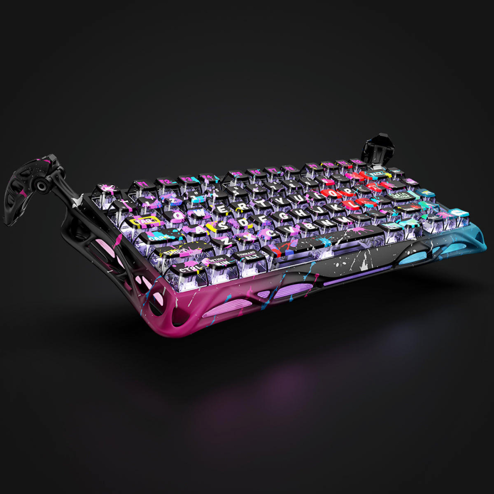 Клавиатура GRAVASTAR Mercury V75 Pro 80keys Magnetic Jade Gaming