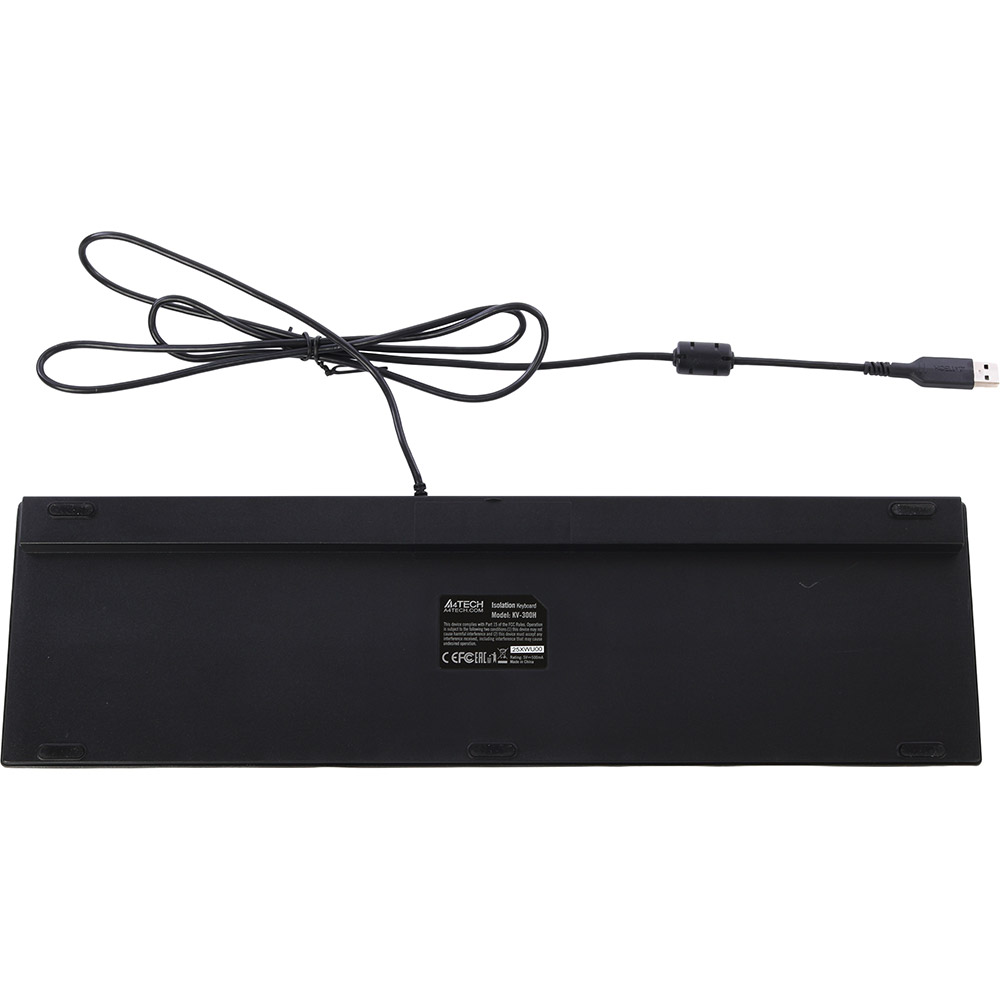 Клавіатура A4TECH KV-300H USB grey Клавіатура A4TECH KV-300H USB grey Конструкція мембранна