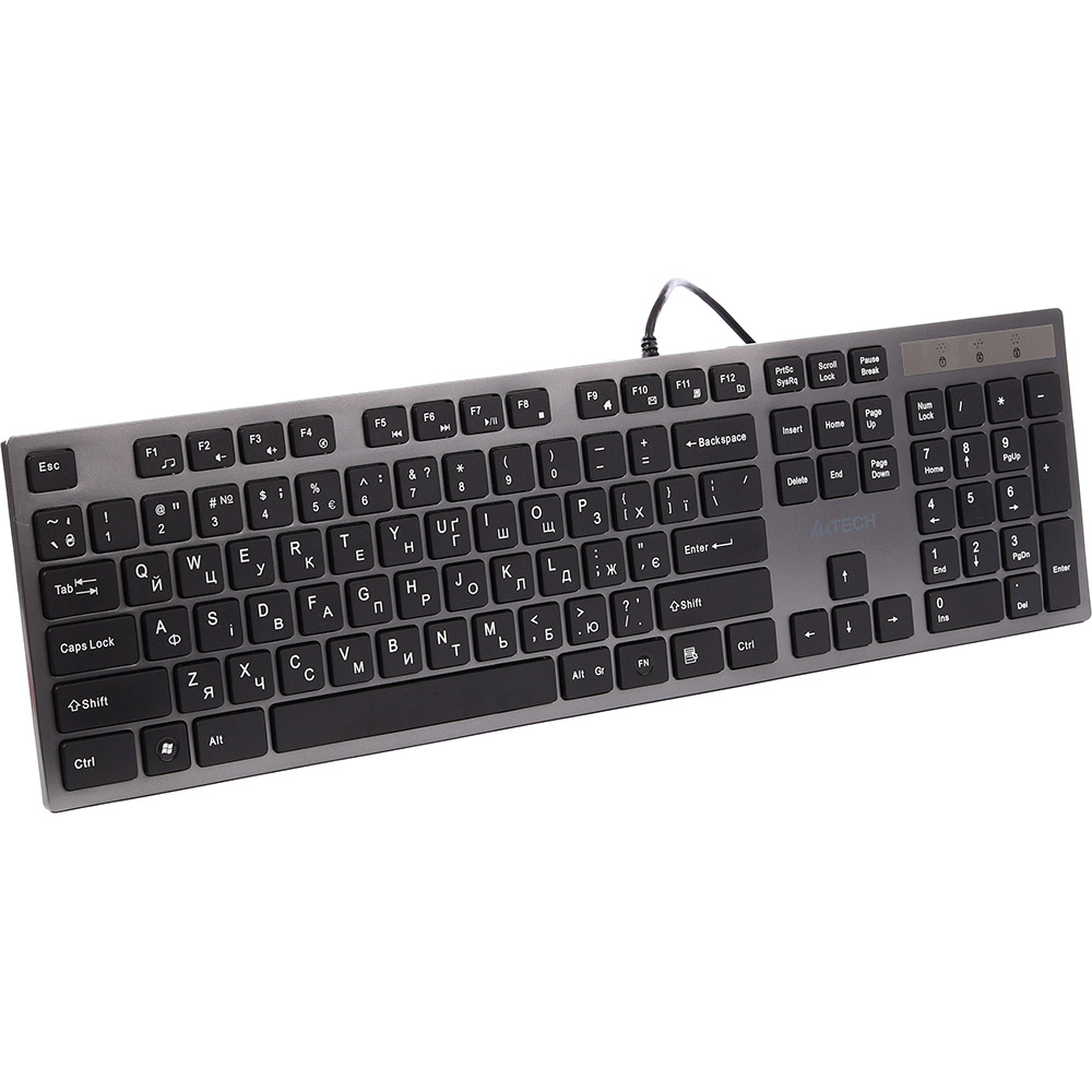 Клавіатура A4TECH KV-300H USB grey Клавіатура A4TECH KV-300H USB grey Клас стандартна