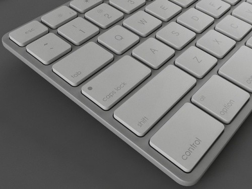 Клавиатура APPLE Keyboard (aluminium) USB MB110RS/B Комплектация клавиатура