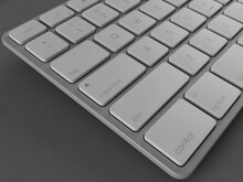 Клавиатура APPLE Keyboard (aluminium) USB MB110RS/B