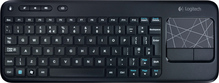 Клавіатура LOGITECH Wireless Touch Keyboard K400 Black