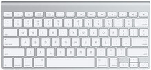 Клавиатура APPLE A1314 Wireless Keyboard (aluminium)