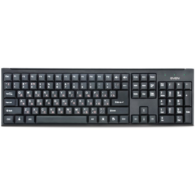 

Клавиатура SVEN Standard 303 USB black, Standard 303 USB black
