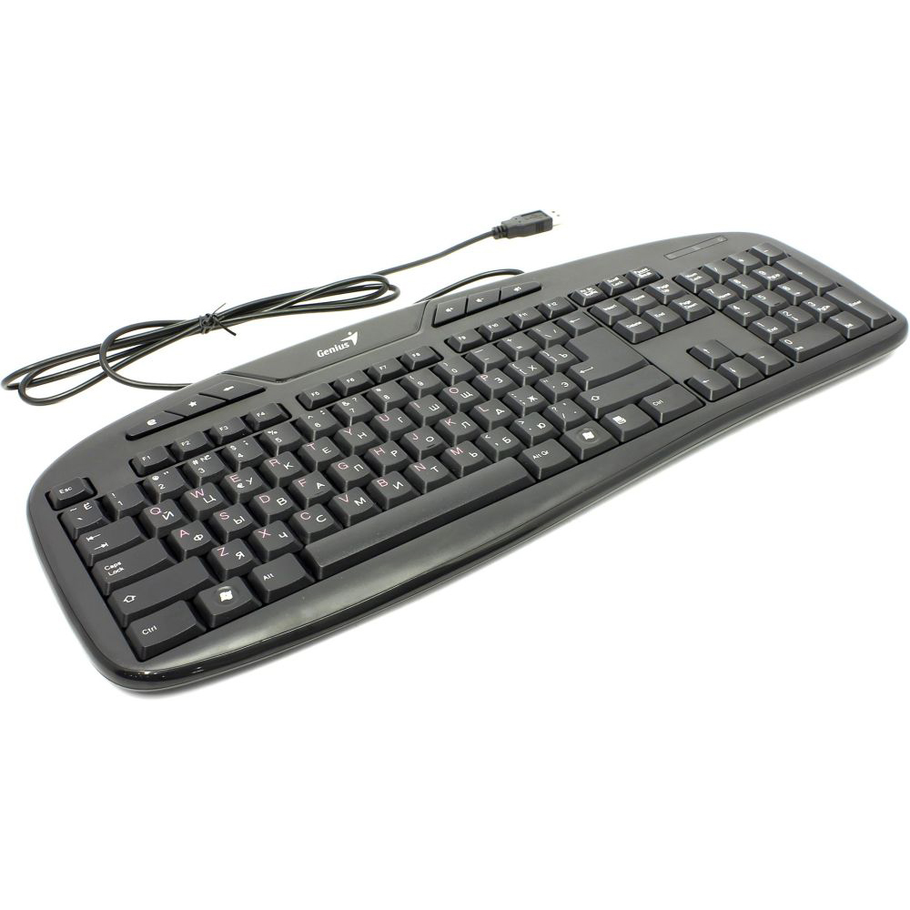 Клавіатура GENIUS KB-M205 USB black (31310465109) Клас мультимедійна