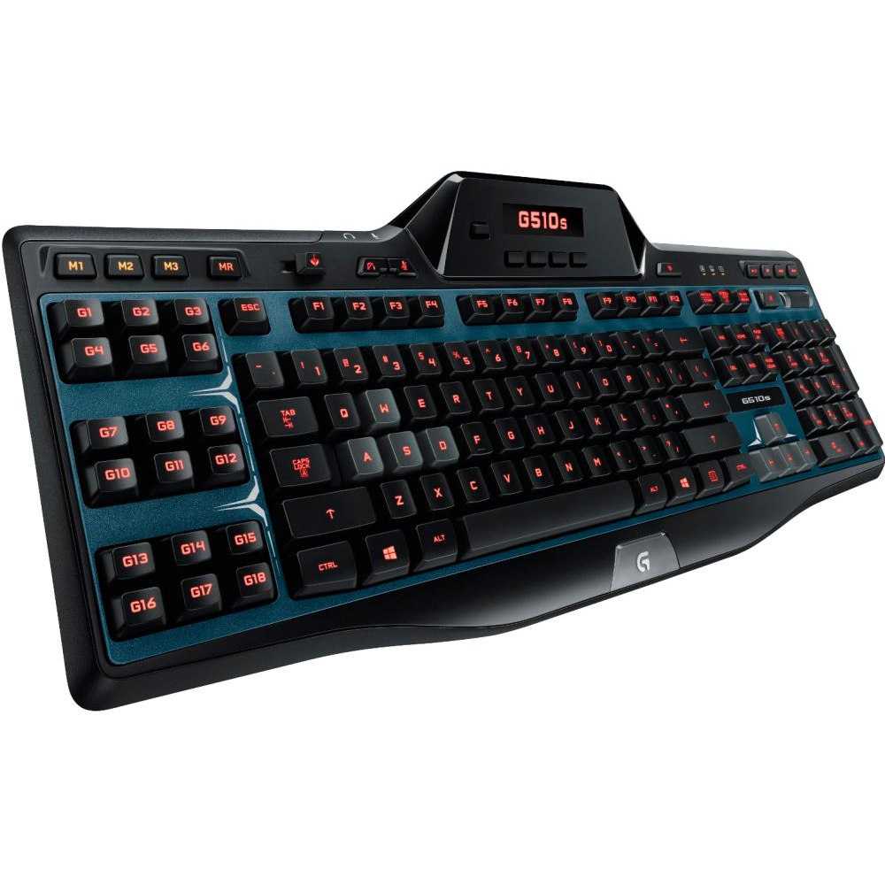 Клавіатура LOGITECH Gaming Keyboard G510S Конструкція мембранна