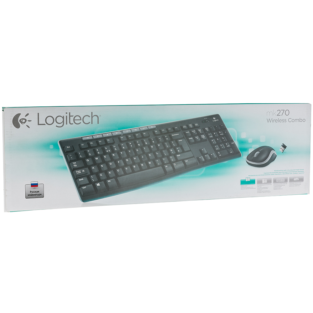 Покупка Комплект LOGITECH Wireless Combo MK270