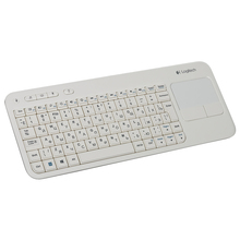 Клавіатура LOGITECH Wireless Touch K400 Russian layout White