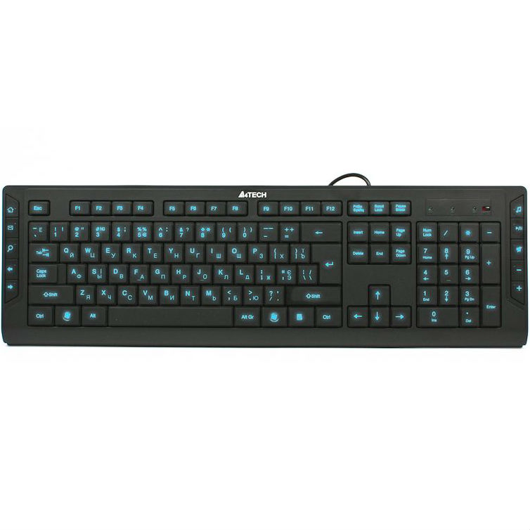 

Клавиатура A4TECH KD600L USB black, KD600L USB black